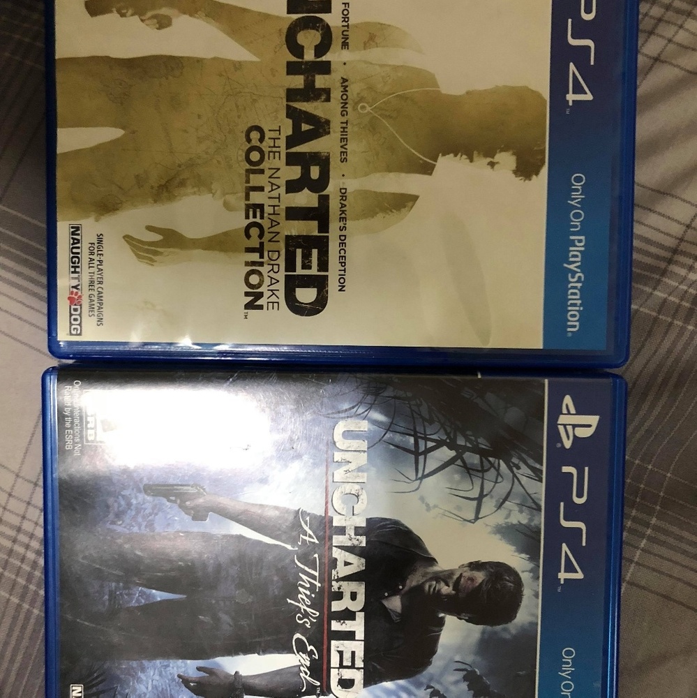 Uncharted series 1-4 PS4